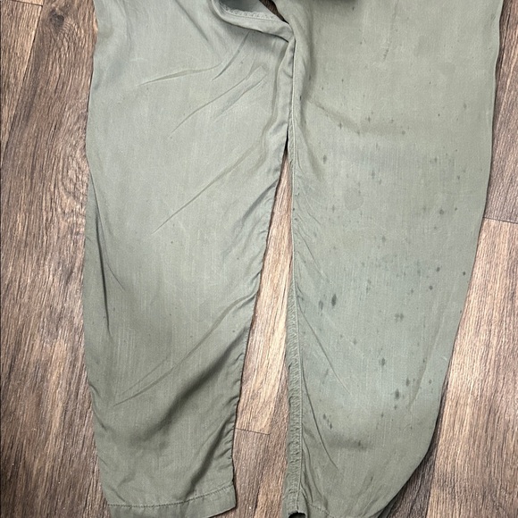 Etienne Marcel | M | Olive Green Women's Jumpsuit - Picture 10 of 11